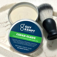 Cedar Glade Natural Shave Soap – by Guy Kempt