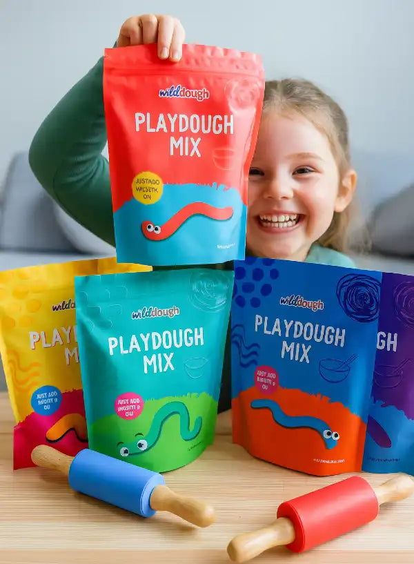 Easy DIY Playdough Mix for Kids by Wild Dough Playdough