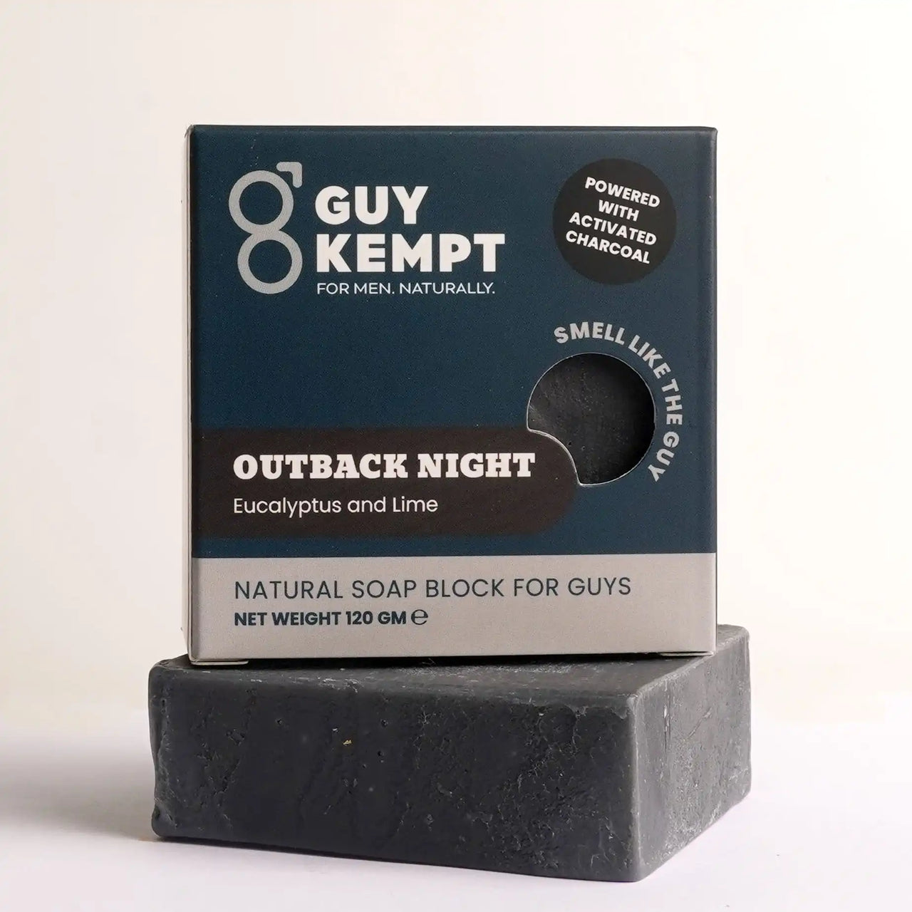 Outback Night – Eucalyptus and Lime Men’s Natural Soap Block