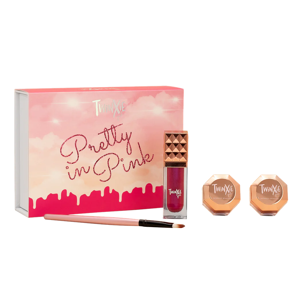 Pretty in Pink Natural Makeup Kit for Kids by Twinxie Girl