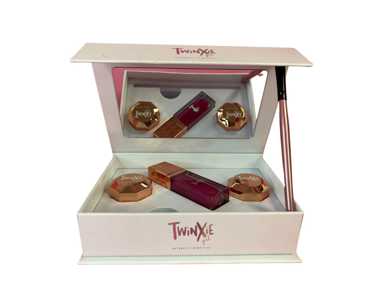 Pretty in Pink Natural Makeup Kit for Kids by Twinxie Girl